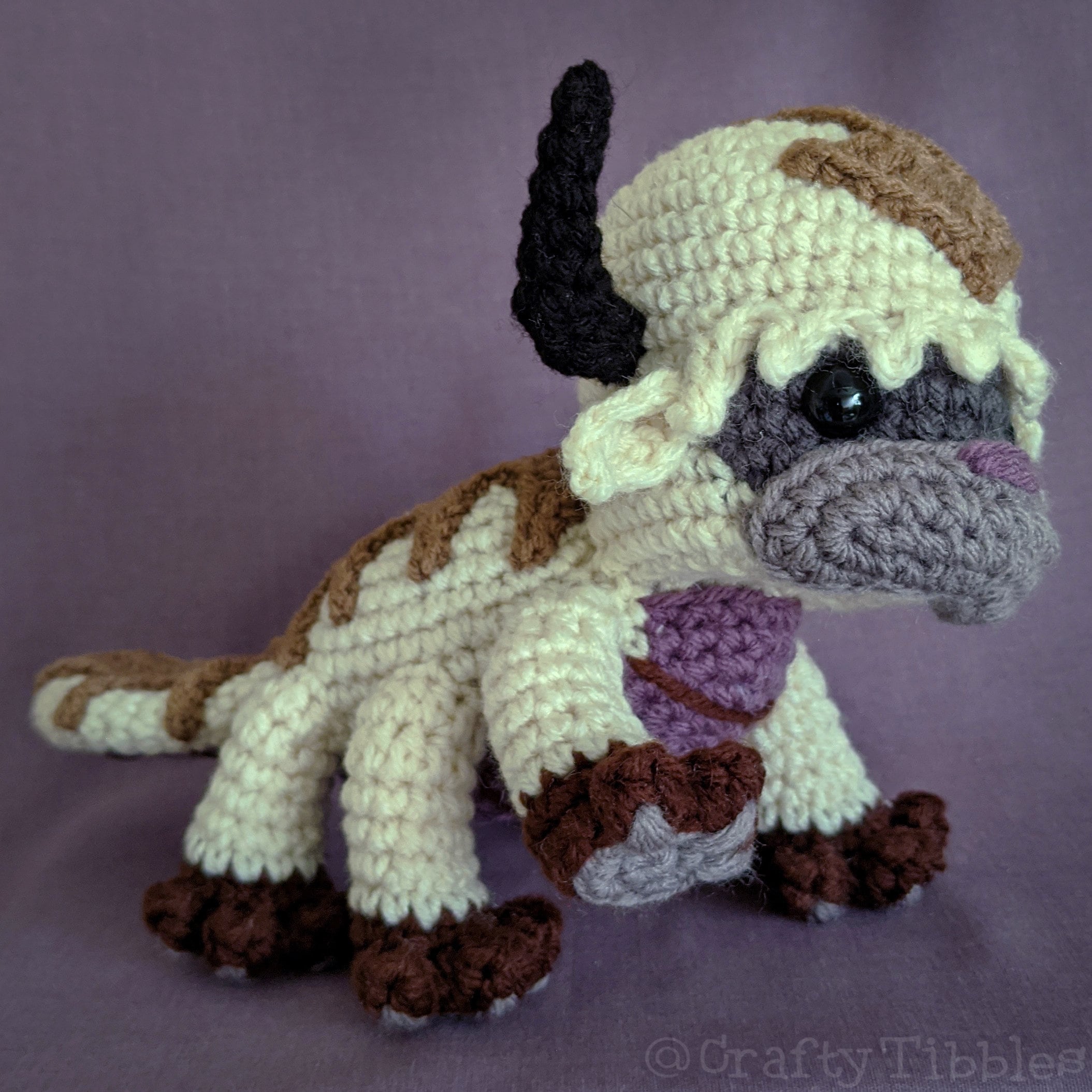 Appa Avatar The Last Airbender Crochet Amigurumi Pattern Etsy