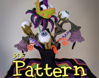 Spookquet Spooky Bouquet Crochet Amigurumi Pattern