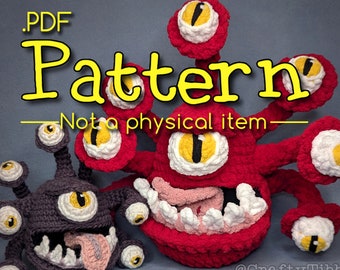 Beholder Crochet Amigurumi Pattern