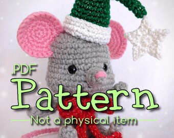 Merry Mouse Crochet Amigurumi Pattern