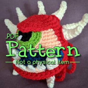 Cacodemon Doom gehaakt Amigurumi-patroon