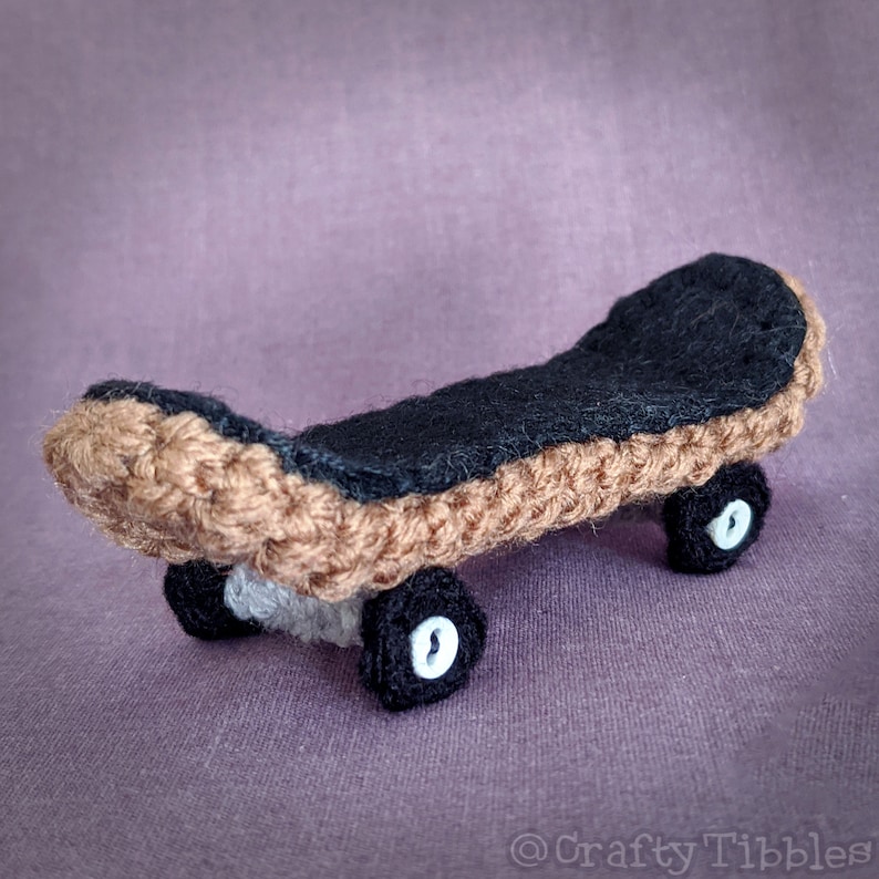 Skateboard Crochet Amigurumi Pattern Etsy