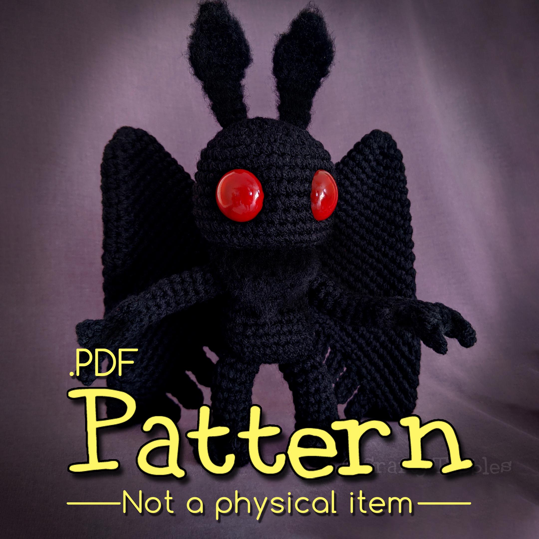 Mothman Crochet Amigurumi