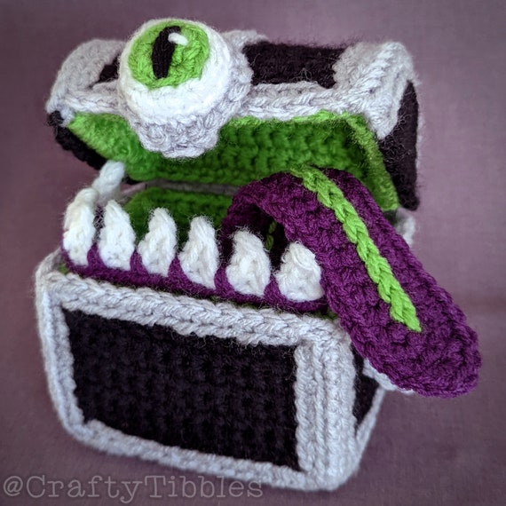 Mimic Chest Crochet Amigurumi Pattern - Etsy