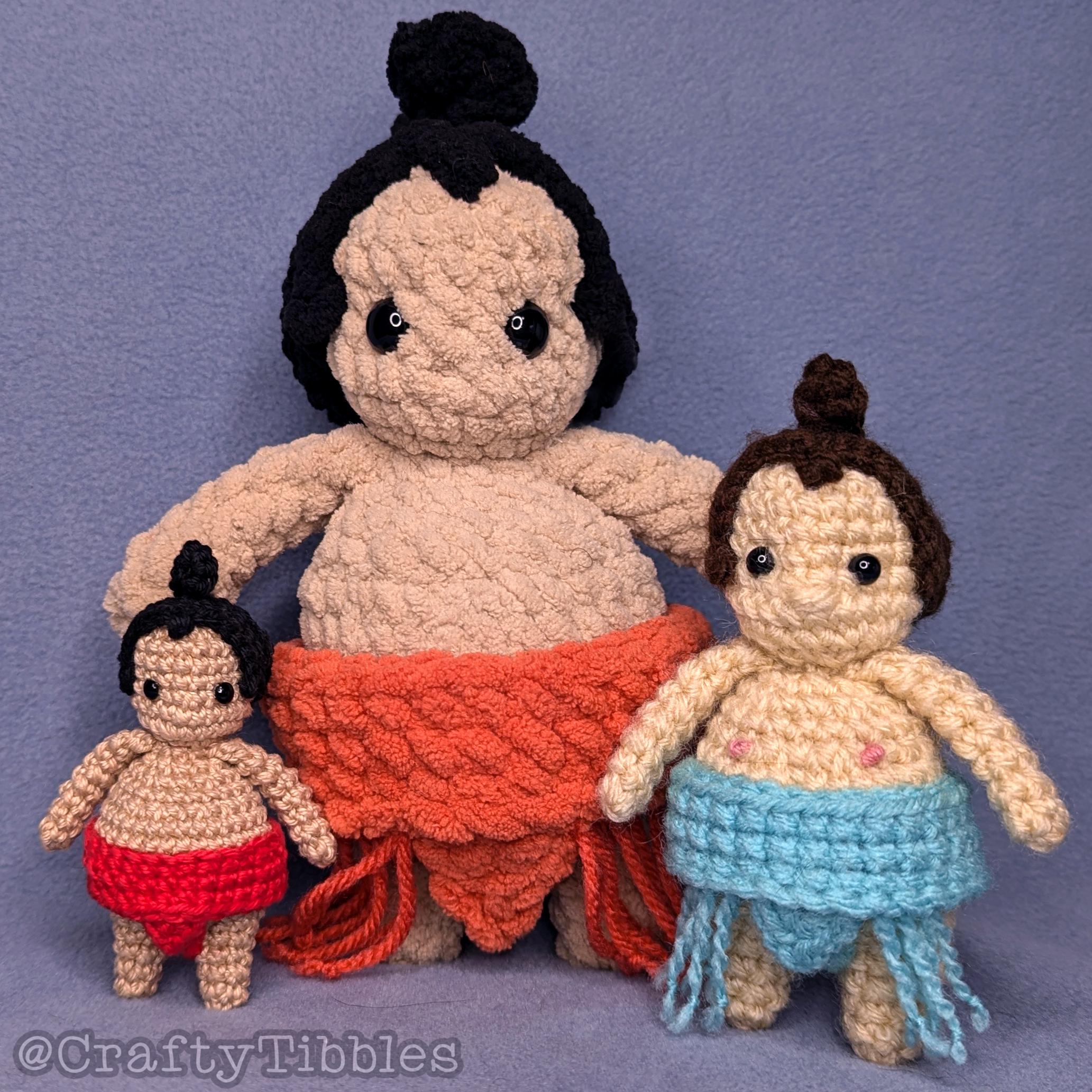 相撲力士のかぎ針編みあみぐるみパターン - Etsy 日本