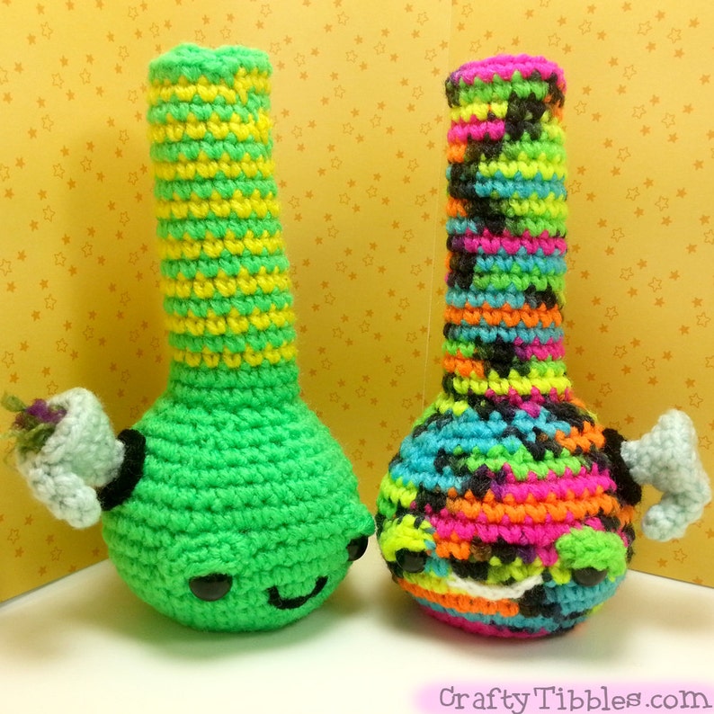 Bong Crochet Amigurumi Pattern the Original Etsy