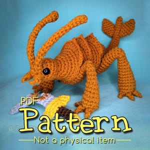 Rust Monster Crochet Amigurumi Pattern