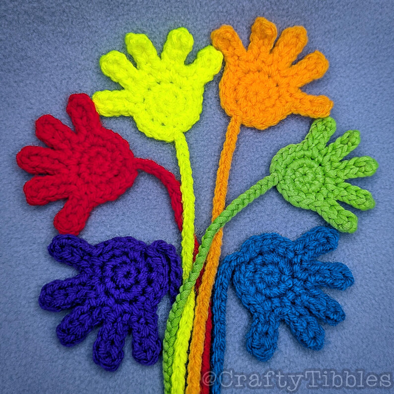 Sticky Hand Crochet Pattern - Etsy