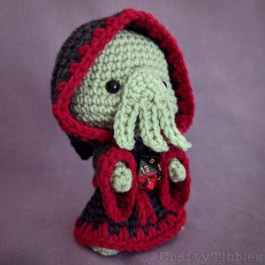 Lil' Mind Flayer Crochet Amigurumi Pattern image 5