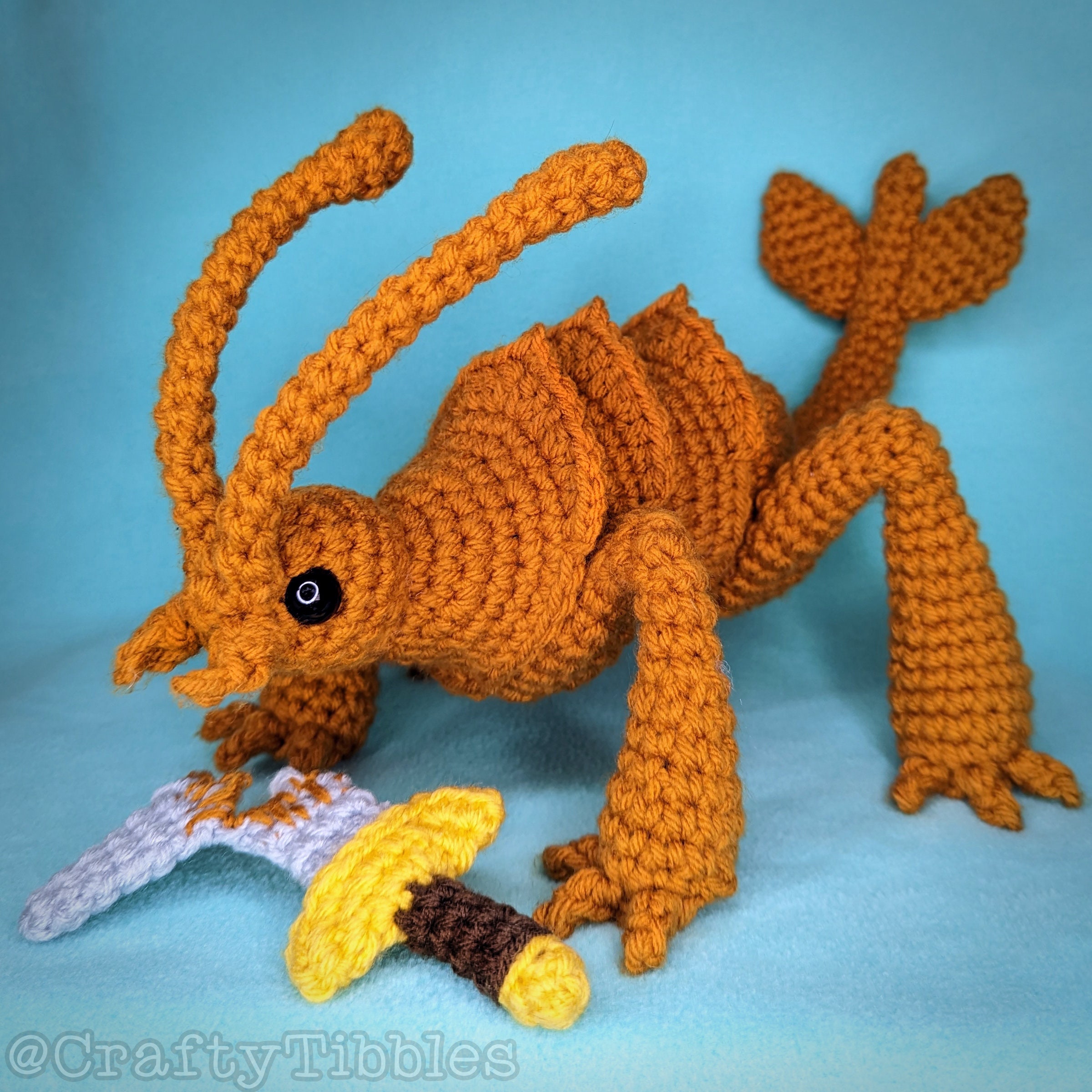 Rust Monster Crochet Amigurumi Pattern - Etsy