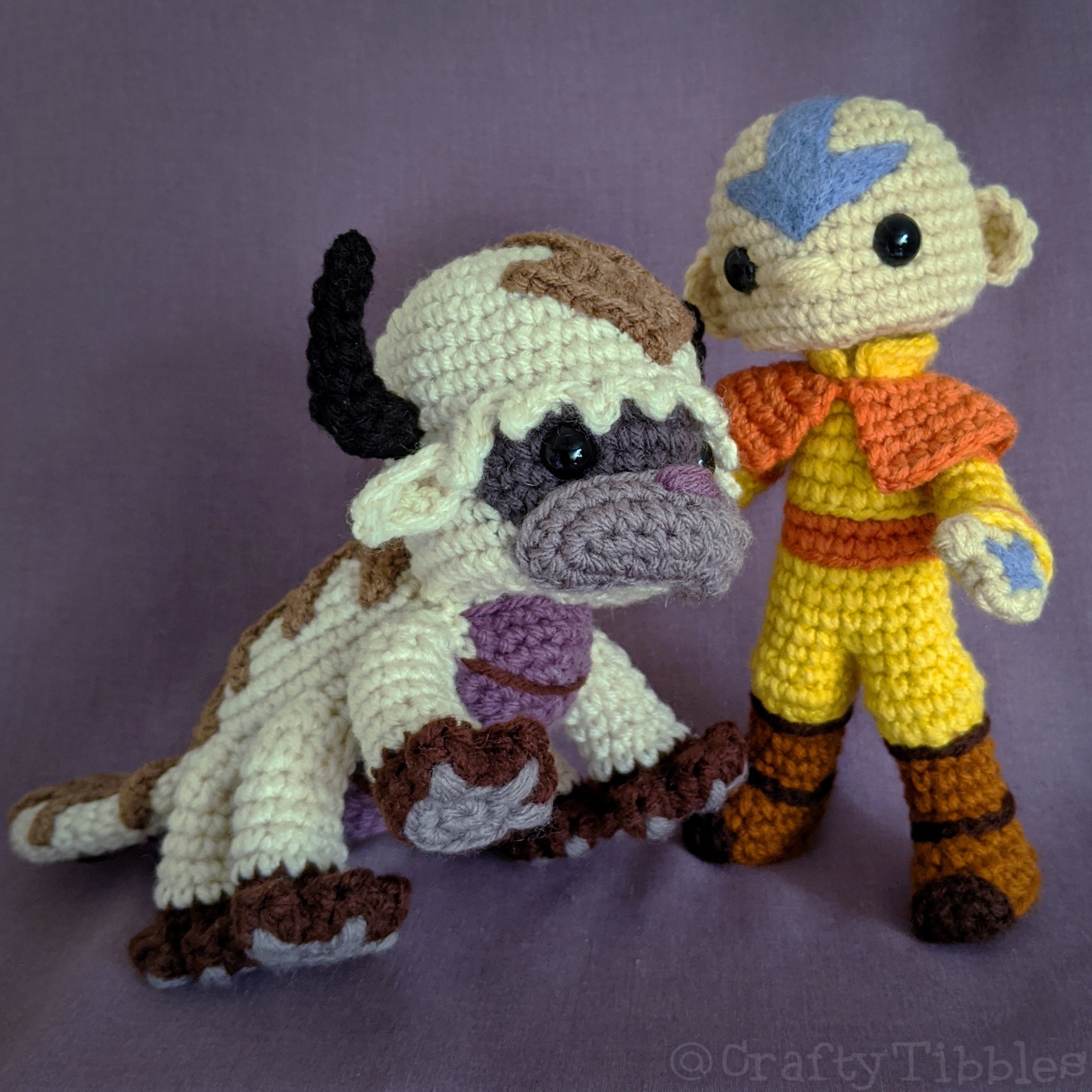 Appa Avatar the Last Airbender Crochet Amigurumi Pattern Etsy UK