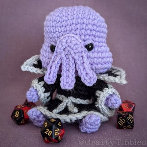 Lil' Mind Flayer Crochet Amigurumi Pattern image 3