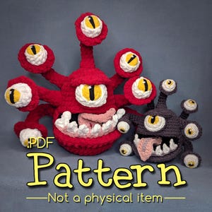 Beholder Crochet Amigurumi Pattern