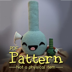 Giant Bong Crochet Amigurumi Pattern