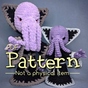 Mind Flayer Crochet Amigurumi Pattern