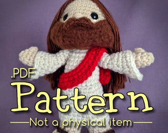 Jesus Crochet Amigurumi Pattern