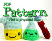 Laboratory Set Crochet Amigurumi Pattern