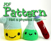 Laboratory Set Crochet Amigurumi Pattern