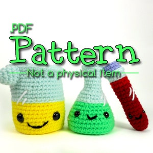 Laboratory Set Crochet Amigurumi Pattern