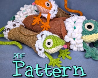 Anole Cannoli Crochet Amigurumi Pattern