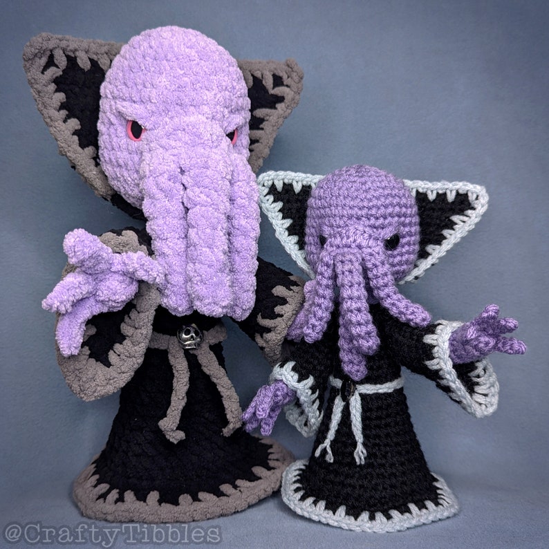 Mind Flayer Crochet Amigurumi Pattern image 2