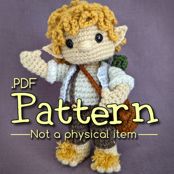 Potato Enthusiast Crochet Amigurumi Pattern