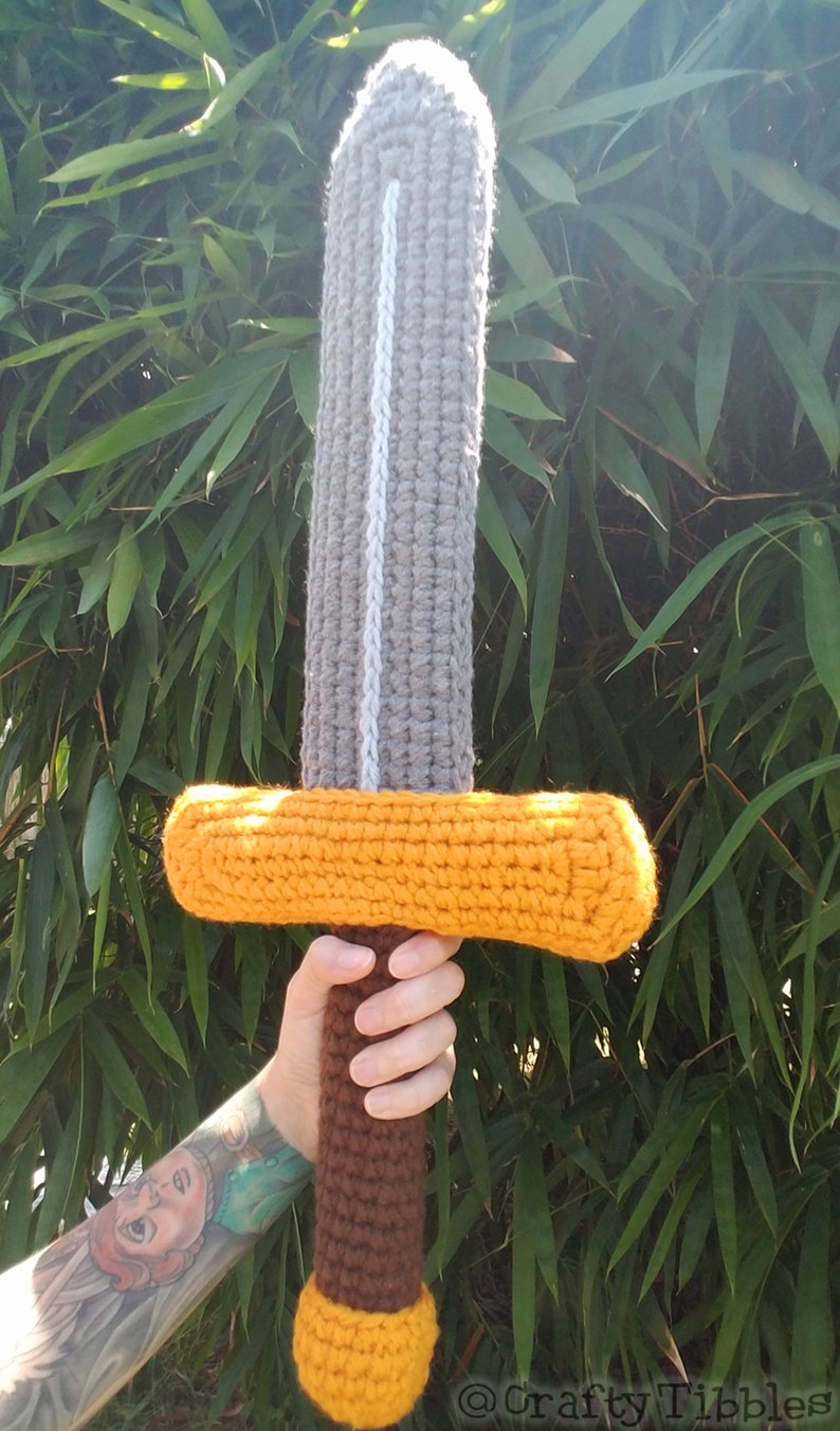 Sword Crochet Pattern Etsy