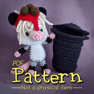 Pasta Opossum Crochet Amigurumi Pattern