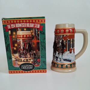 Budweiser stein 1994 - Etsy 日本