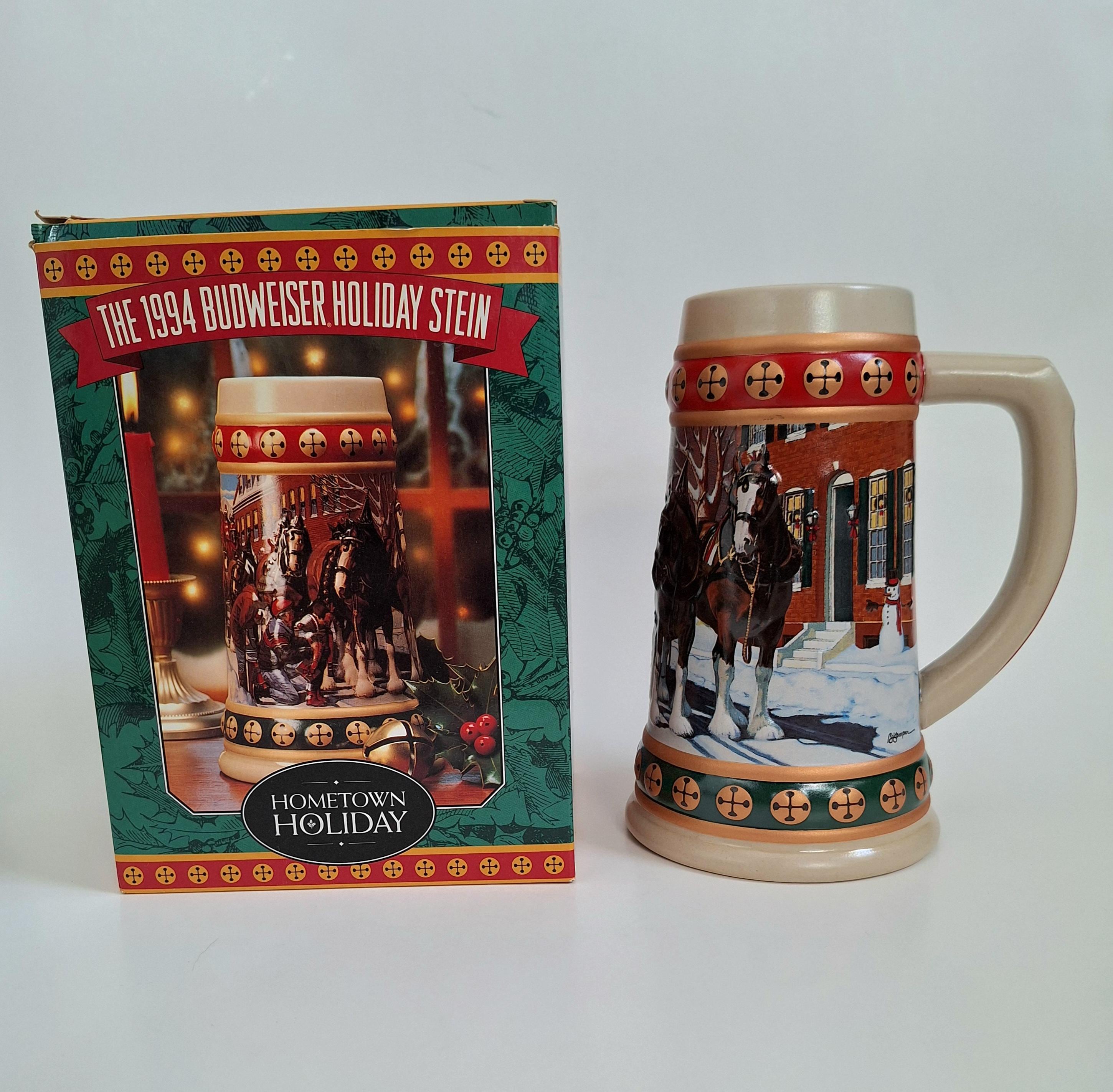 Budweiser ビールジョッキ ハンドメイド Budweiser stein 1994 - Etsy 日本