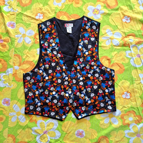 Green Mickey Mouse Vest