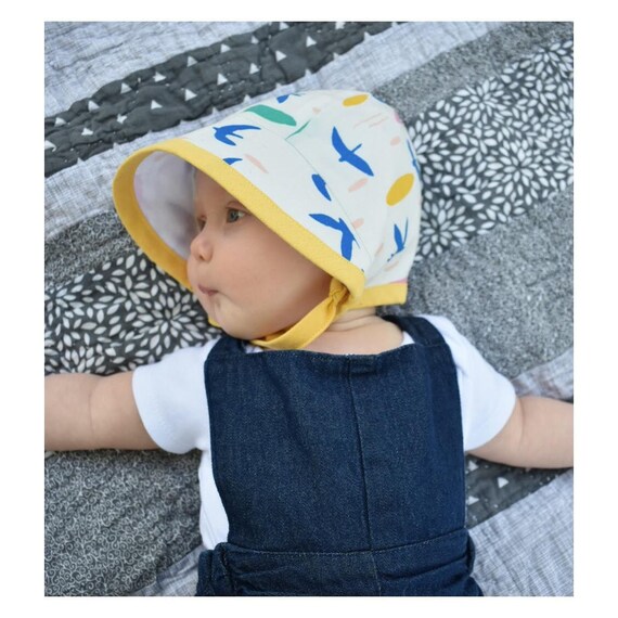 organic cotton baby sun hat