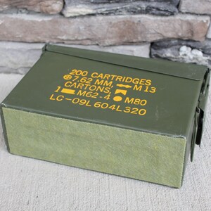 The 30 Ammodor ammo can tactical cigar humidor afbeelding 5