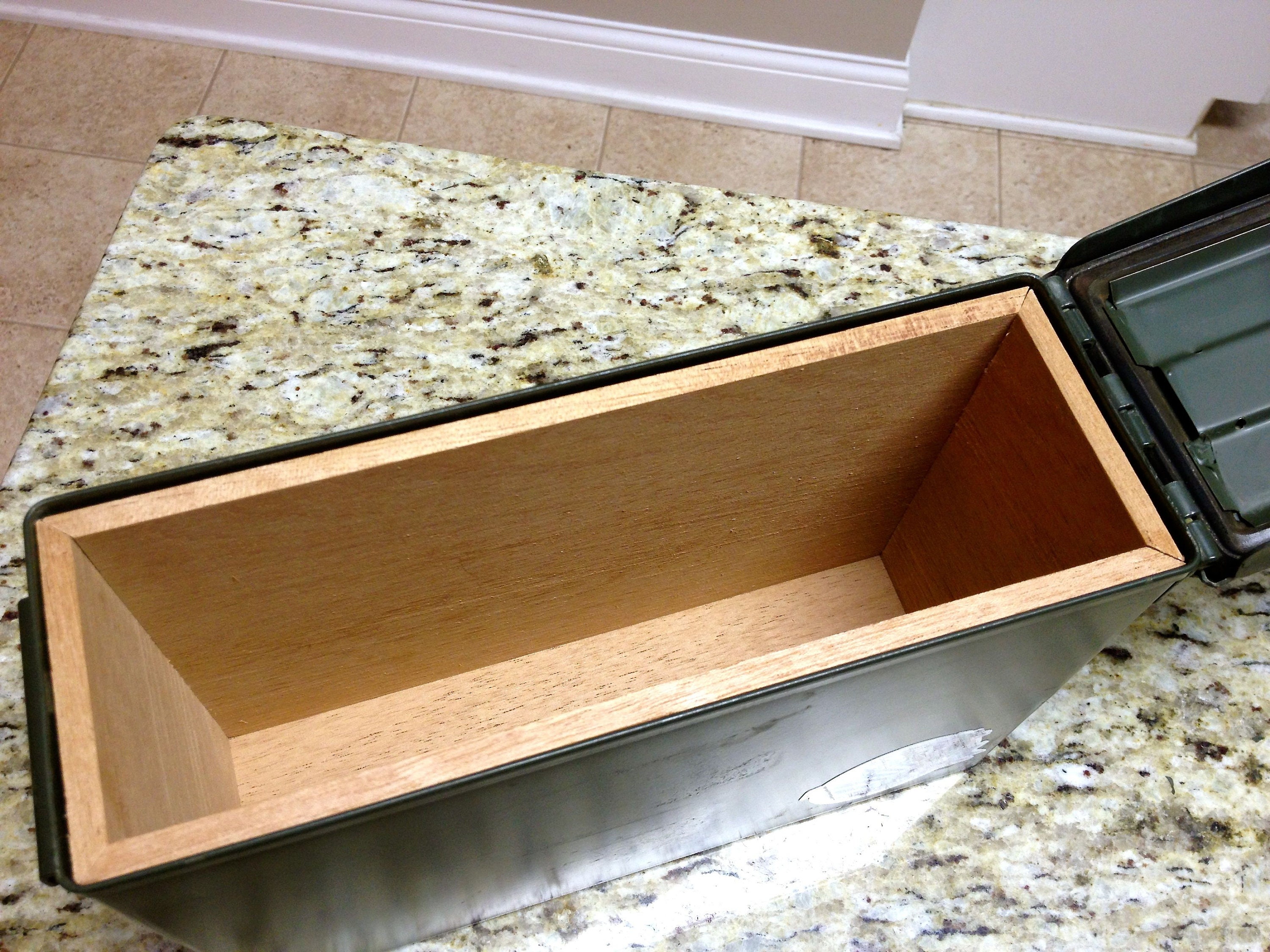 DIY ammodor Cigar Humidor Kit Make Your Own Humidor From a .30 Cal