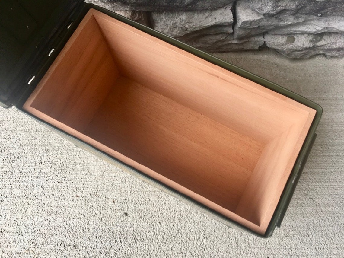 DIY Cigar Humidor Kit Build Your Own Humidor From Repurposed Etsy