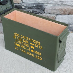 The 30 Ammodor ammo can tactical cigar humidor image 1