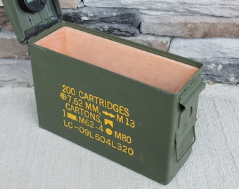 The 30 Ammodor ammo can tactical cigar humidor