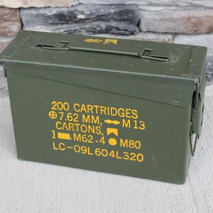 The 30 Ammodor ammo can tactical cigar humidor image 2