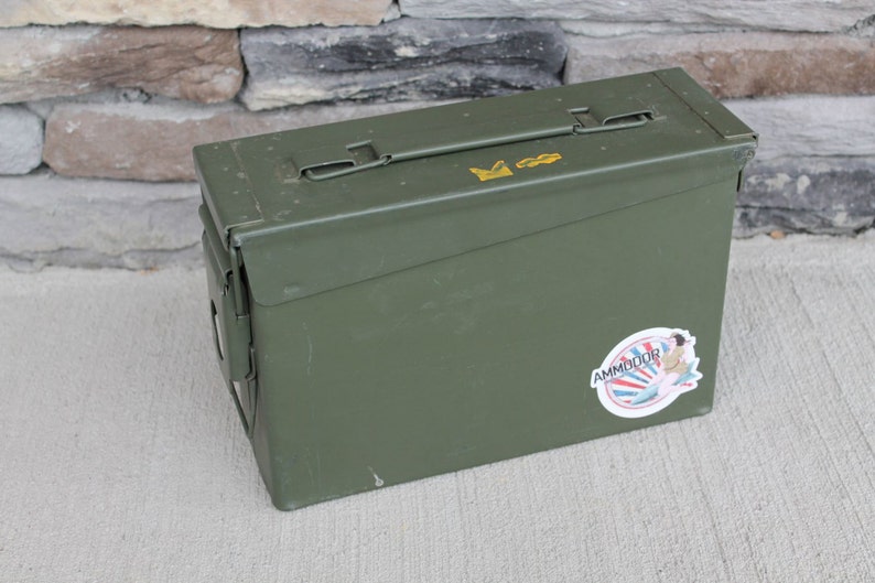 The 30 Ammodor ammo can tactical cigar humidor afbeelding 3