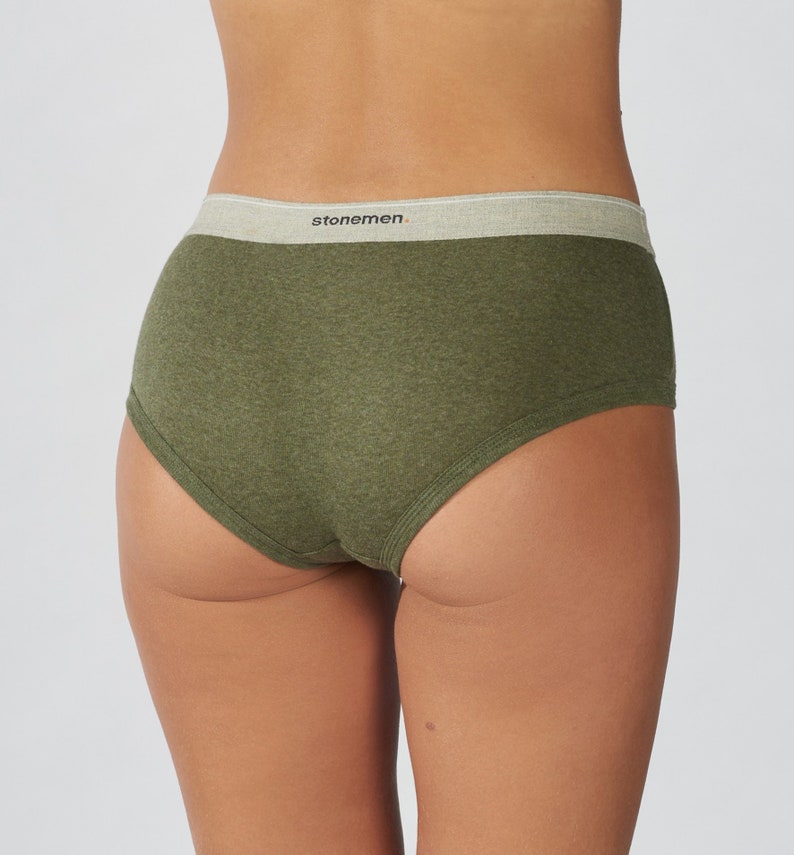 Women/'s Brief Essentials Moss