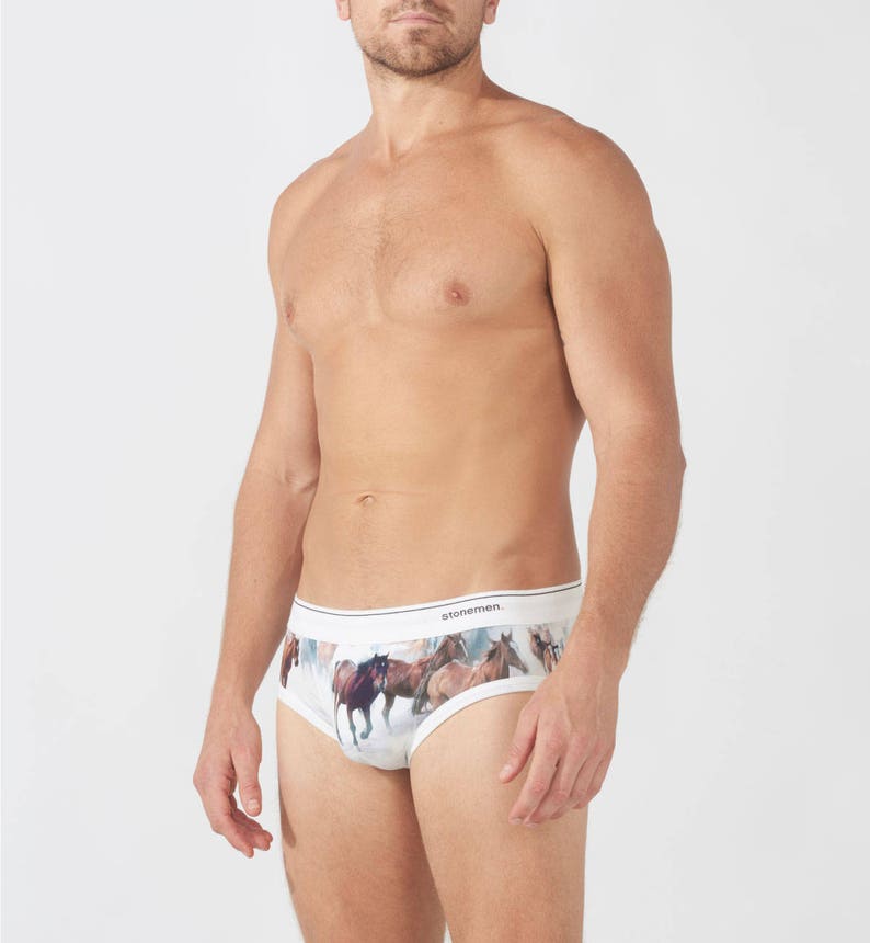 Horse Gifts Mens Underwear Men Underwear Cotton Underwear Etsy