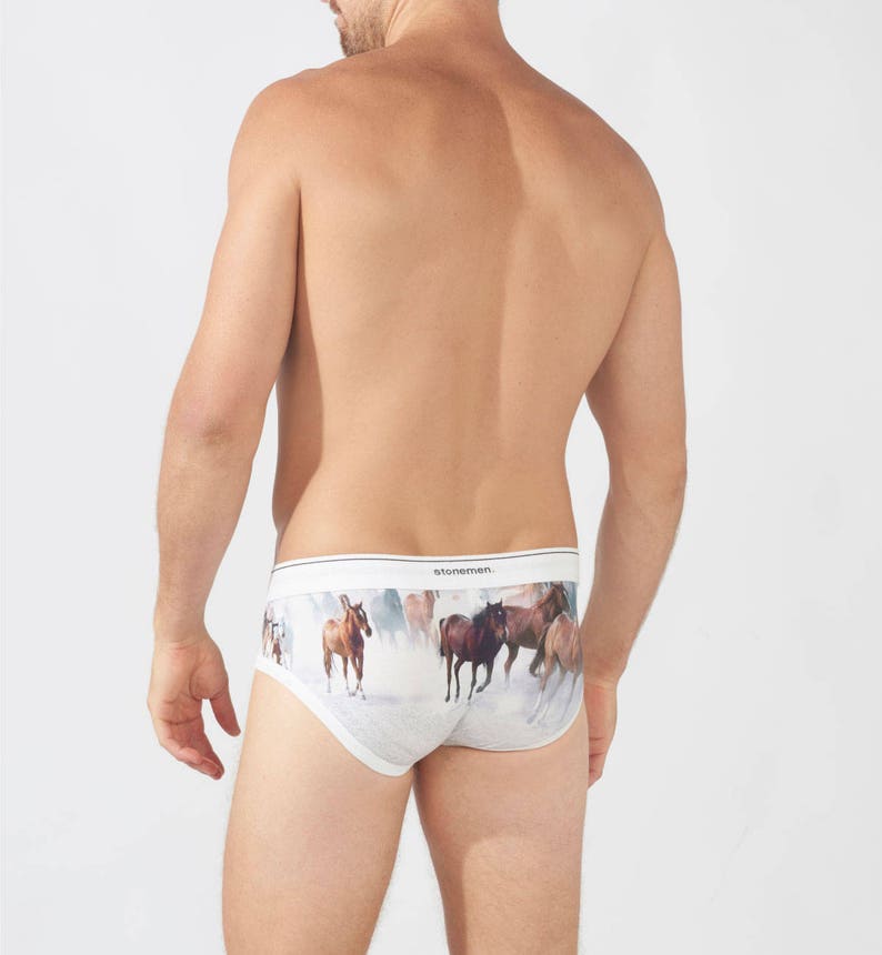 Horse Gifts Mens Underwear Men Underwear Cotton Underwear Etsy