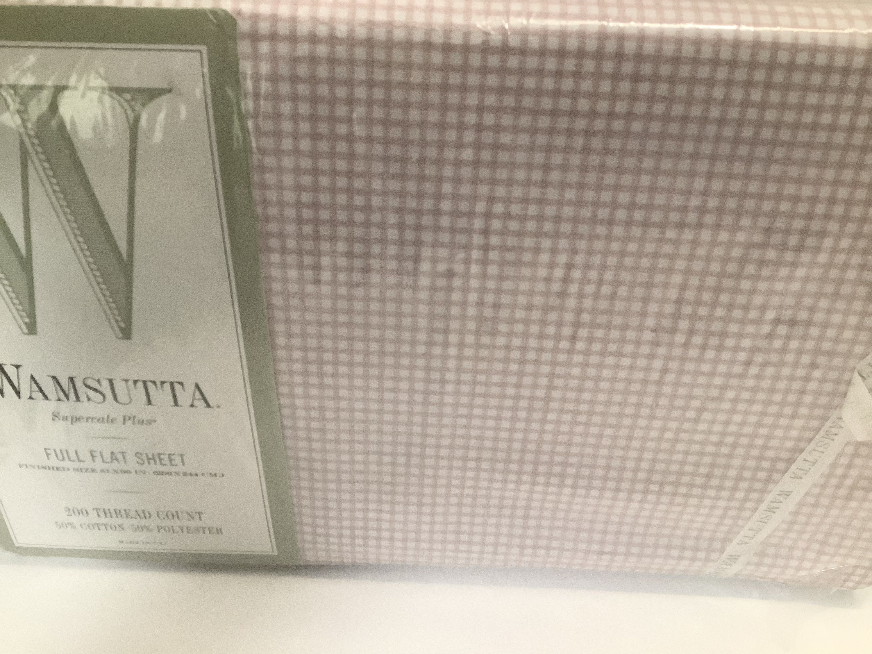 On Sale Wamsutta Supercale Plus Full Flat Sheet Dusty Pink Etsy