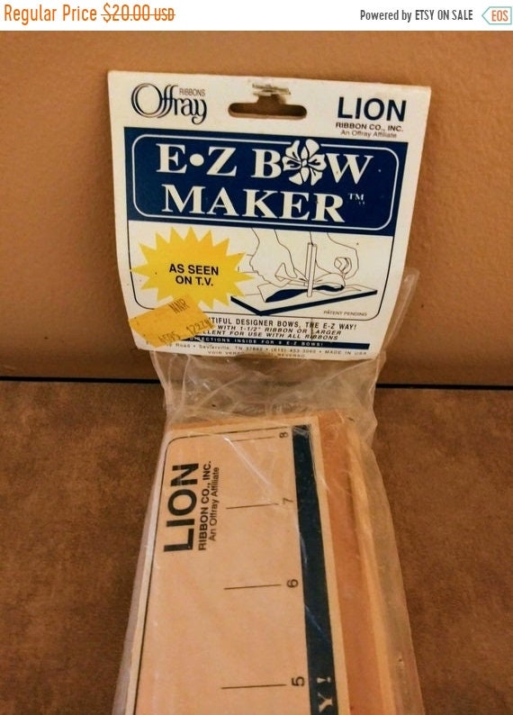 Ez Bow Maker, Bow Maker for Diy's, How to Make Bows, Make Your Own