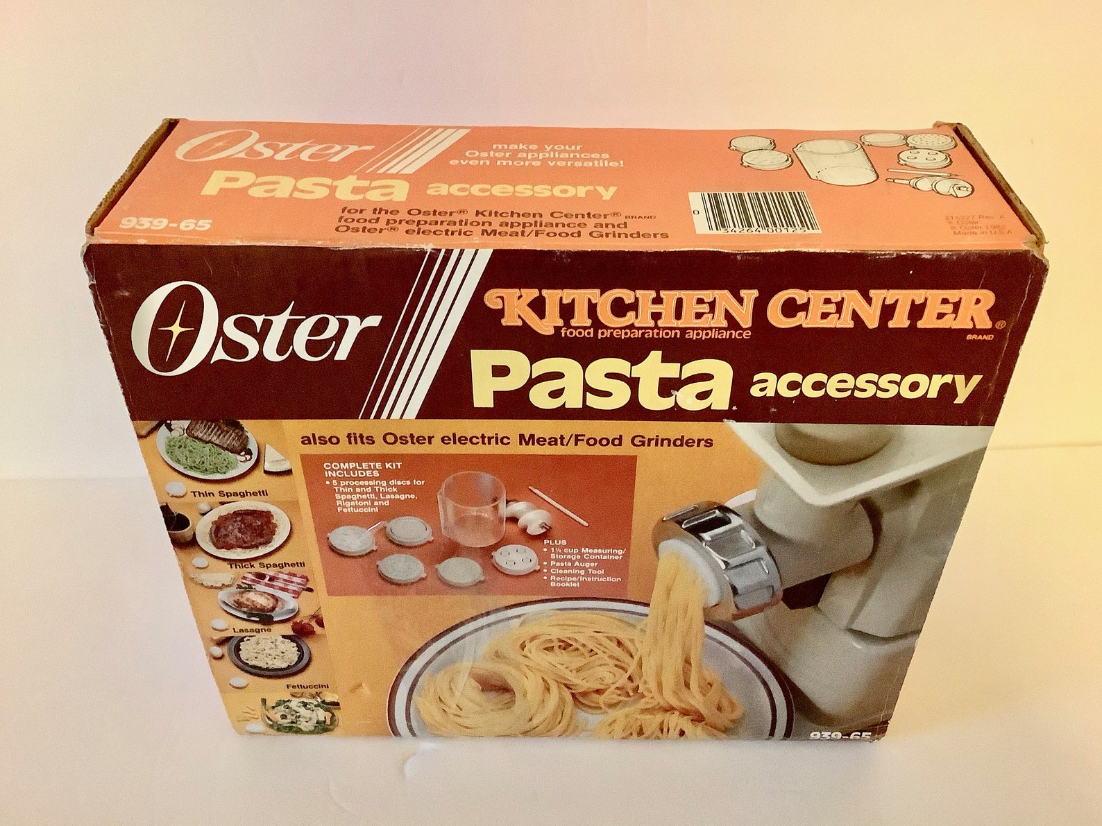 Oster Kitchen Center Pasta Accessory 939-65 Vintage in | Etsy