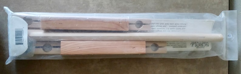 Crewel Cross Stitch Edmunds Hardwood Split Rail Scroll Frame 8.5 x 18 Needlepoint On Sale F.A Model 2999 Vintage and NEW Embroider