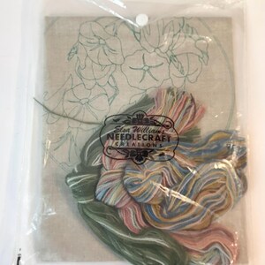 Kit De Broderie Elsa Williams Crewel Garden Glory 00418 Vintage USA - Neuf