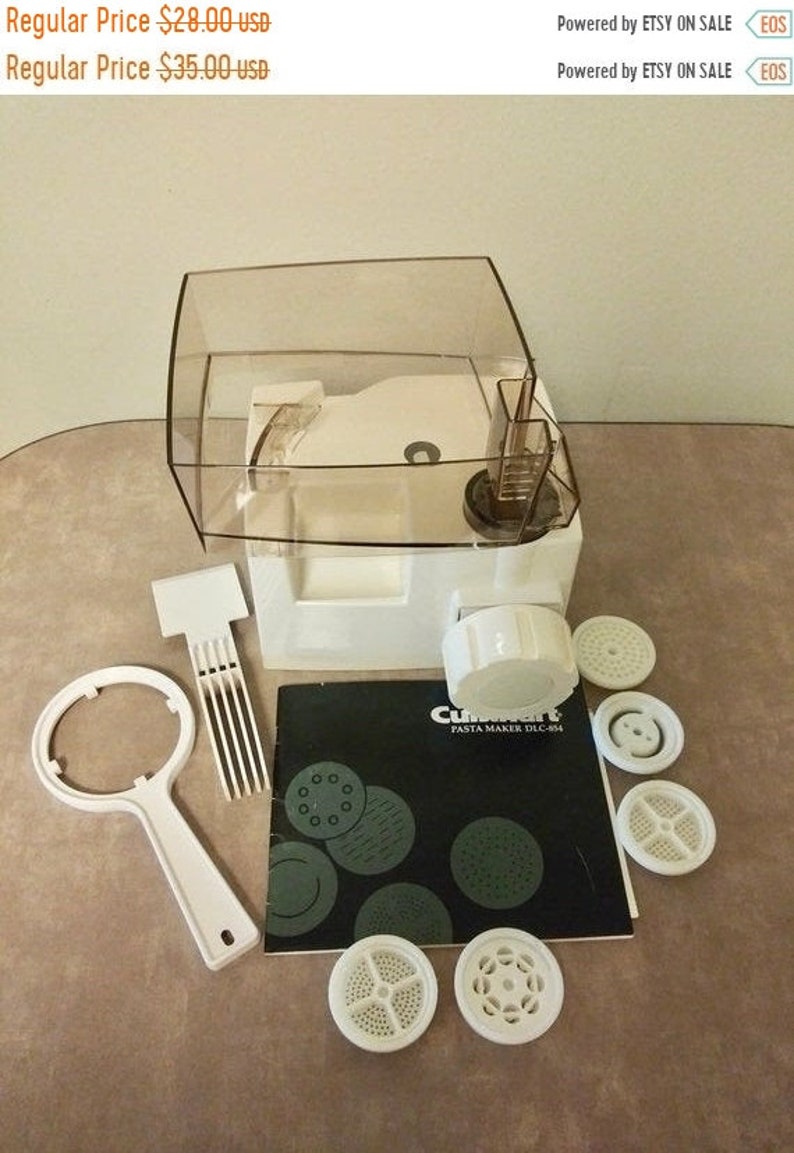CUISINART Food Processor Pasta Maker Attachment DLC854 for Etsy