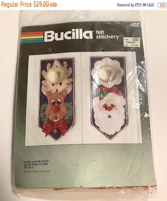 Bucilla Felt Ornaments Applique Kit Set Of 25-christmas Minis : Target