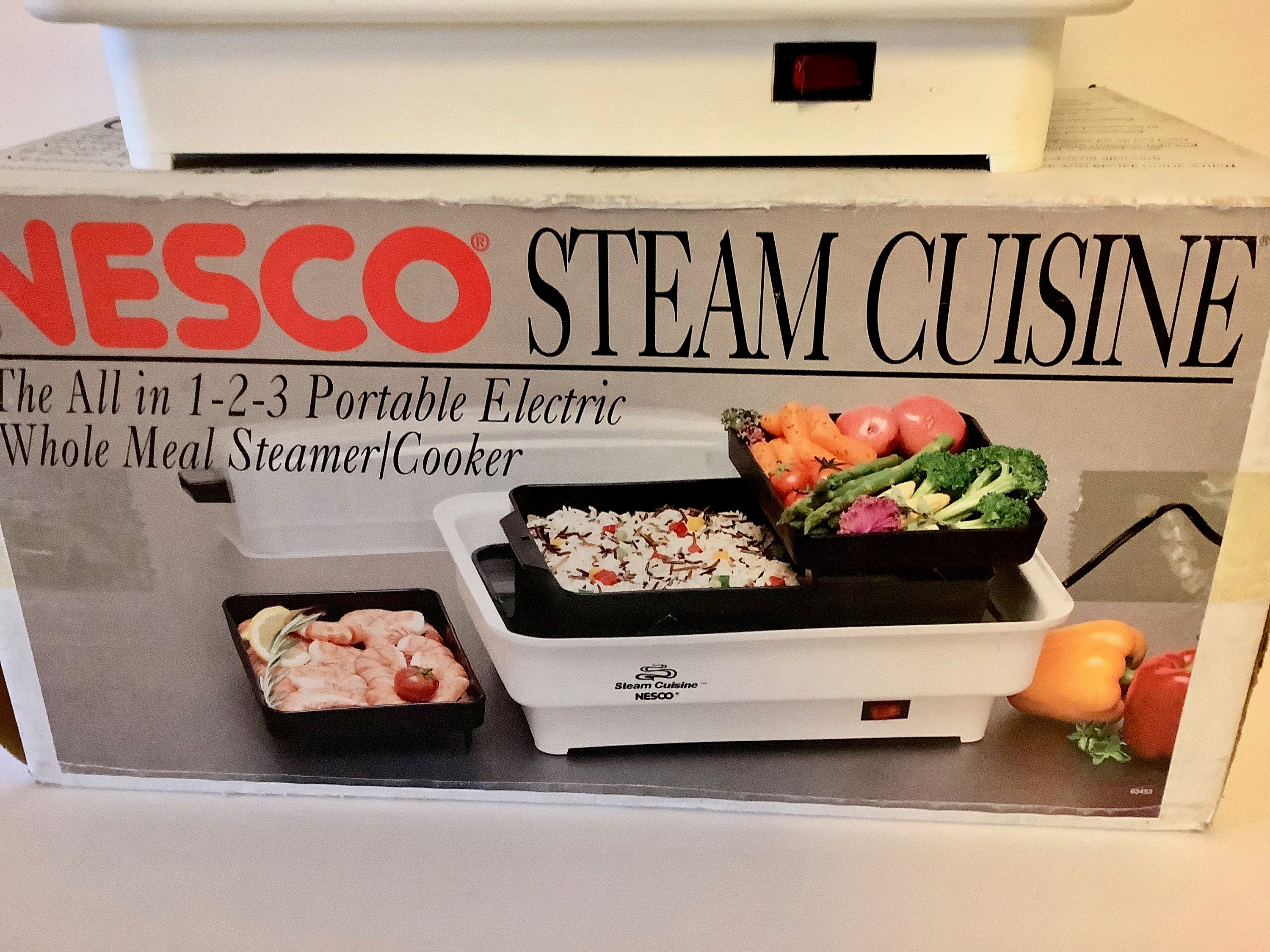 nesco steamer how to use